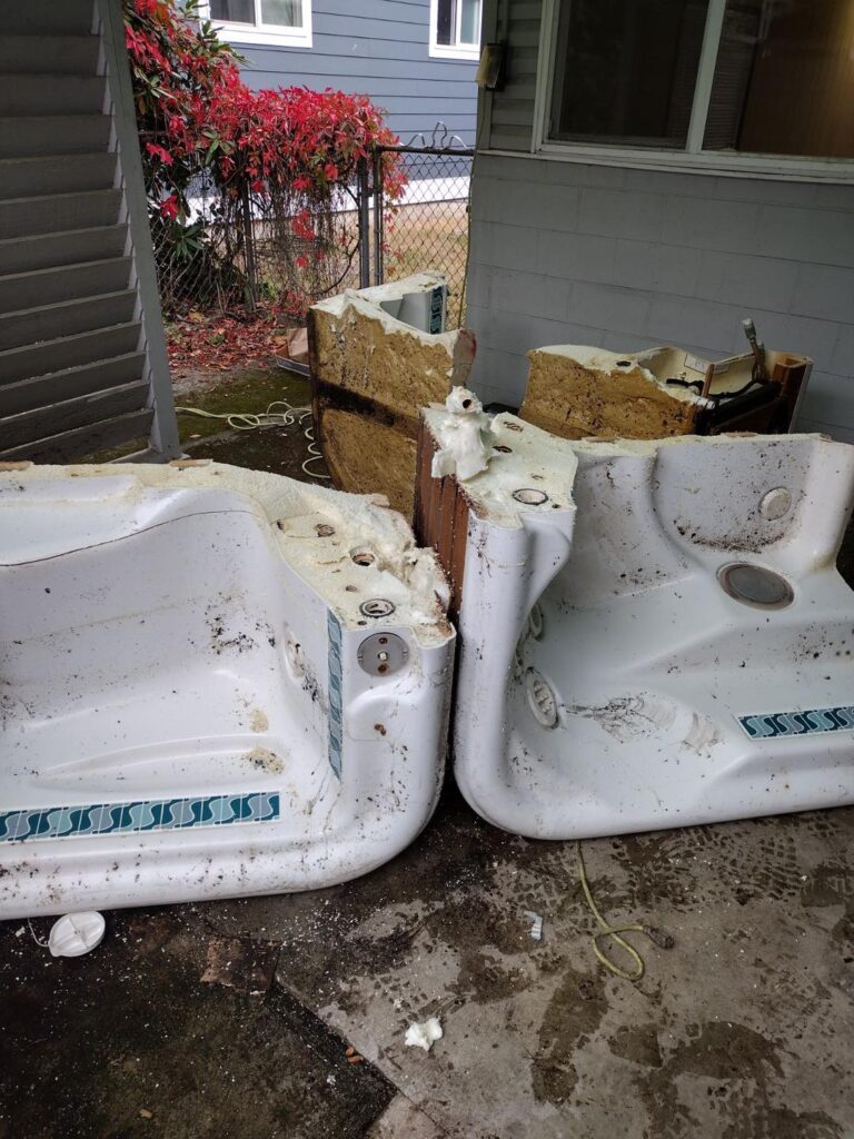 Hot Tub Removal Snohomish County, WA